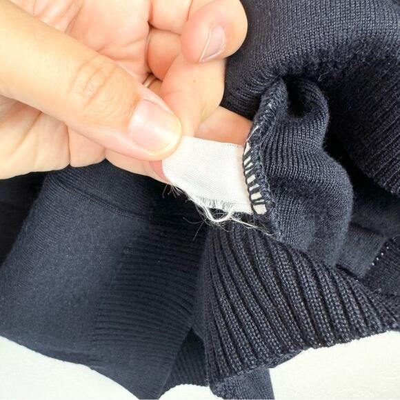 Vintage Paul & Shark Yachting Sweater Cardigan Navy Men's L Nautical Preppy - Picture 13 of 13